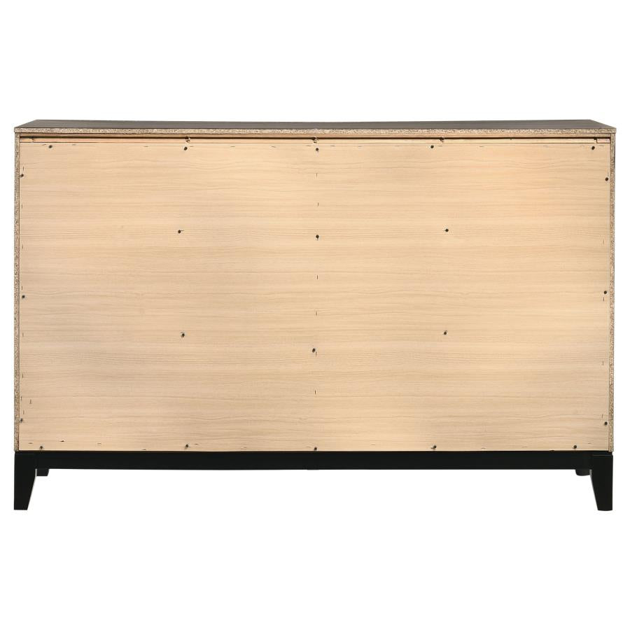 Watson 6-drawer Dresser Grey Oak-7