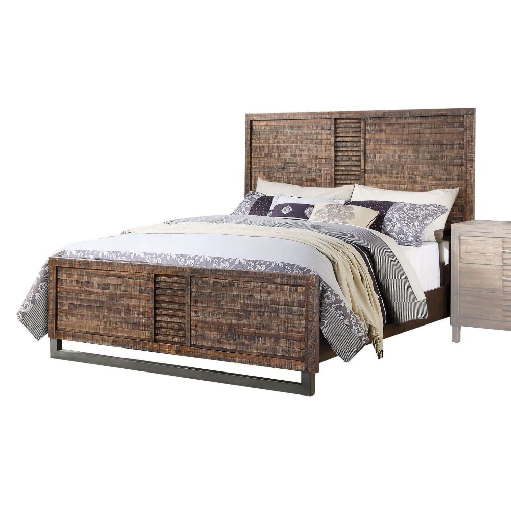ACME Andria Bed – front view – Lusso Furniture Miami