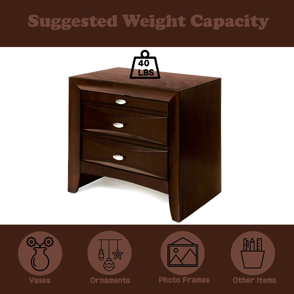 ACME Ireland Nightstand – view 13 – Lusso Furniture Miami
