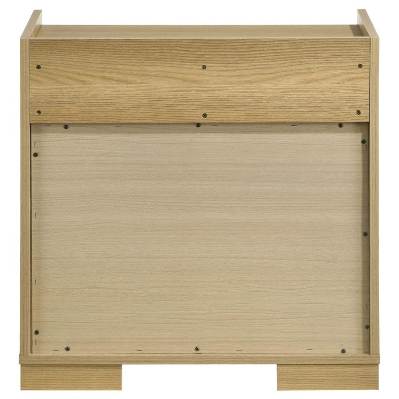 Hyland 2-drawer Nightstand Bedside Table Natural-zoom-