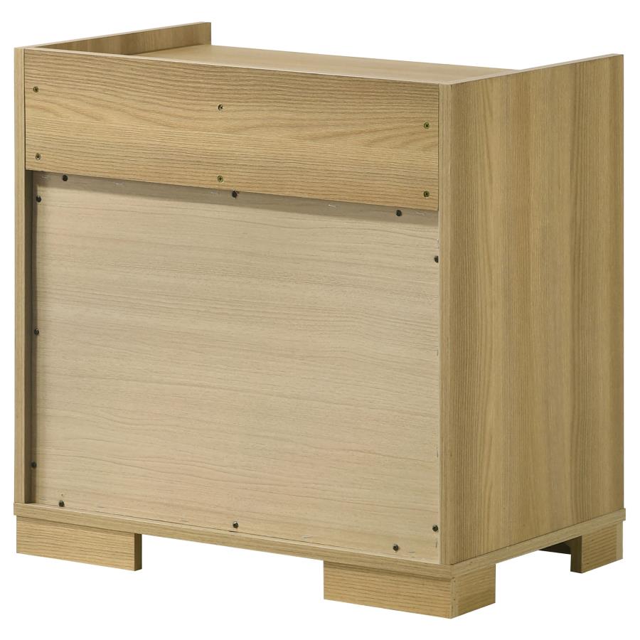 Hyland 2-drawer Nightstand Bedside Table Natural-zoom-7
