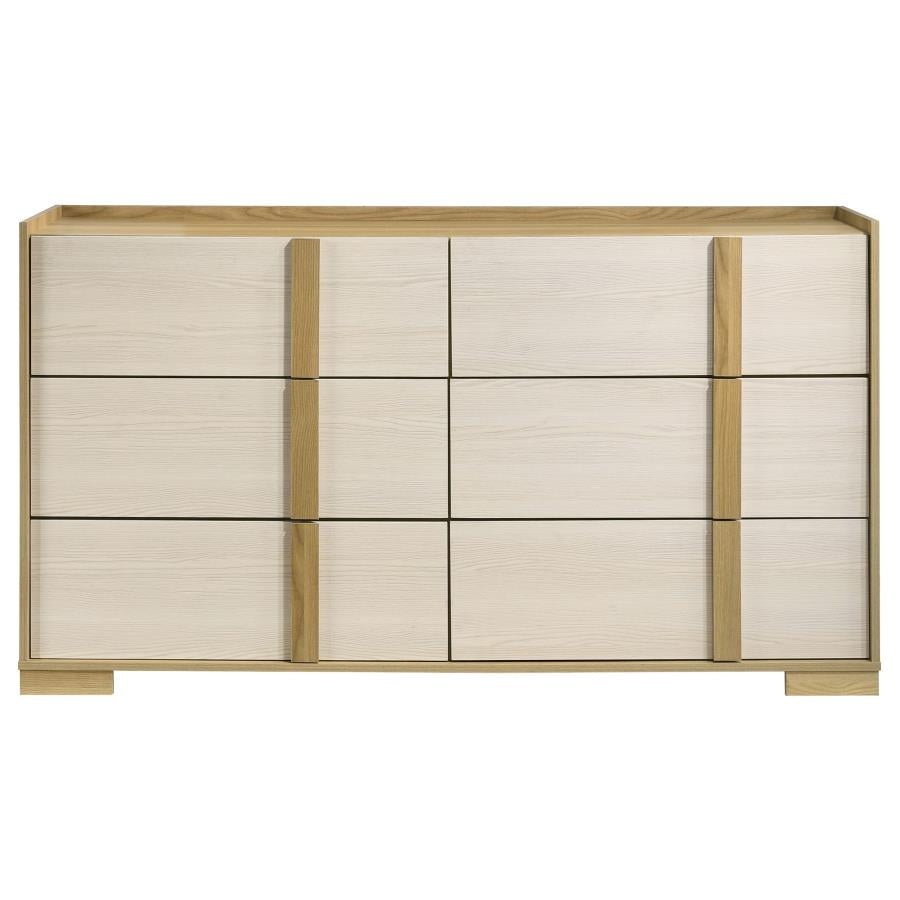 Hyland 6-drawer Dresser Natural-zoom-3