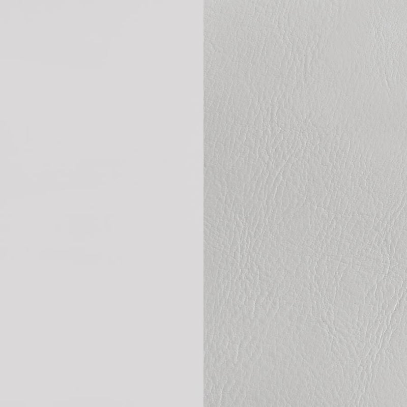 Cassia Queen LED Panel Bed White High Gloss-zoom-