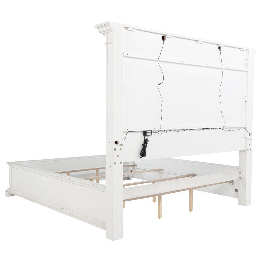 McKinney 4-piece Queen Bedroom Set Vintage White-4