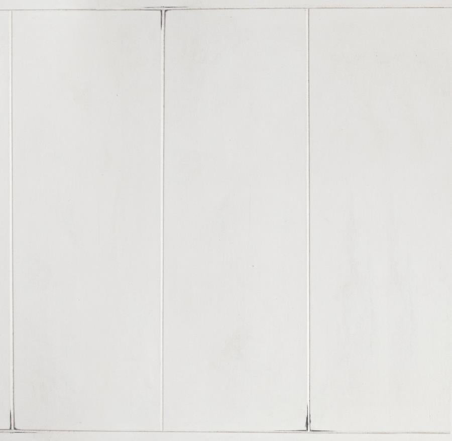 McKinney Queen LED Light Panel Bed Vintage White-zoom-10