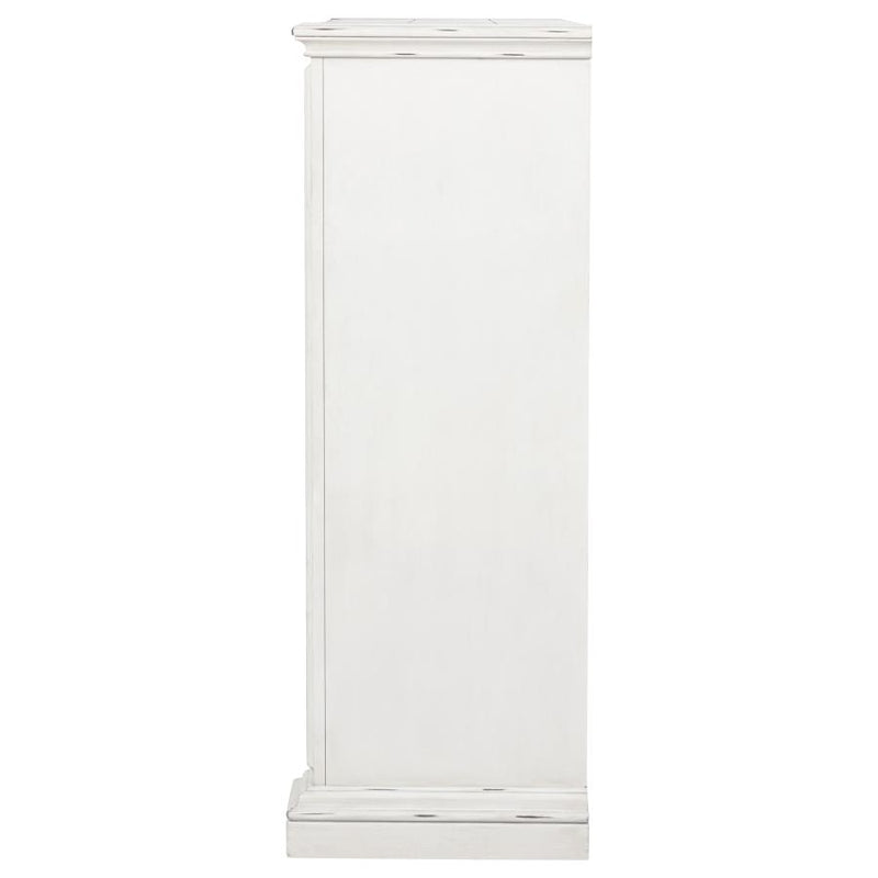 McKinney 5-drawer Bedroom Chest of Drawers Vintage White-zoom-