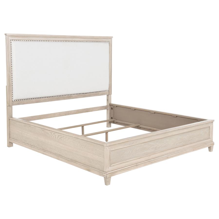Pembroke 66-inch Eastern King Panel Bed Washed Oak-zoom-1