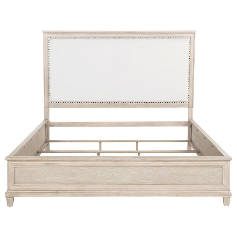 Pembroke 66-inch Eastern King Panel Bed Washed Oak-zoom-
