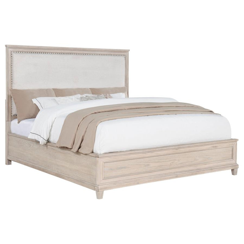 Pembroke 66-inch California King Panel Bed Washed Oak-zoom-