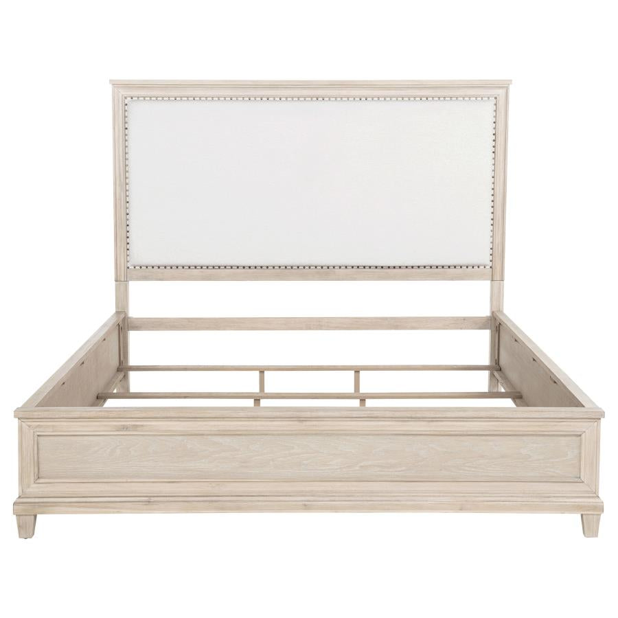 Pembroke 66-inch California King Panel Bed Washed Oak-zoom-4