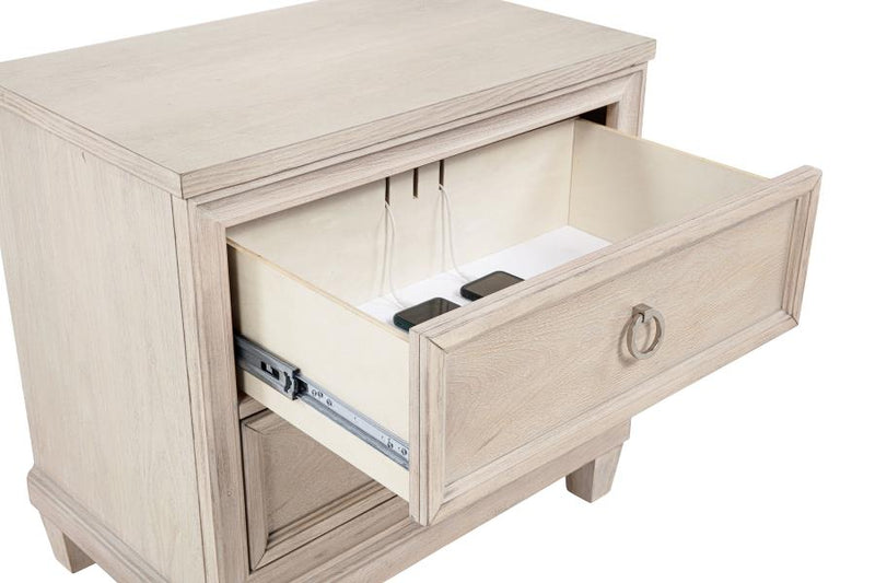 Pembroke 4-piece Queen Bedroom Set Washed Oak-zoom-