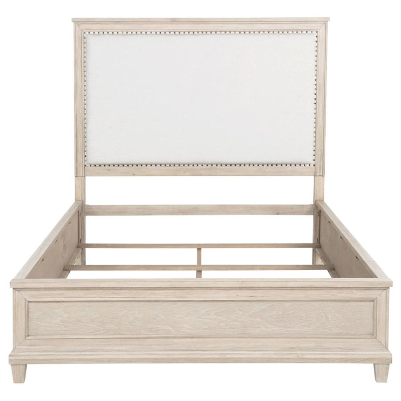Pembroke 66-inch Queen Panel Bed Washed Oak-zoom-