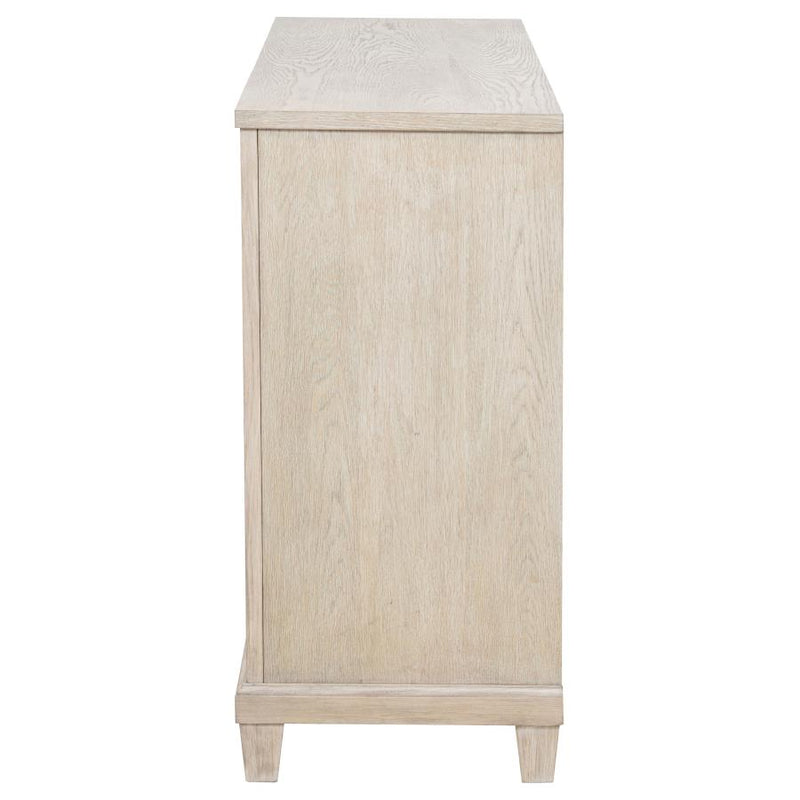 Pembroke 6-drawer Bedroom Dresser Cabinet Washed Oak-zoom-