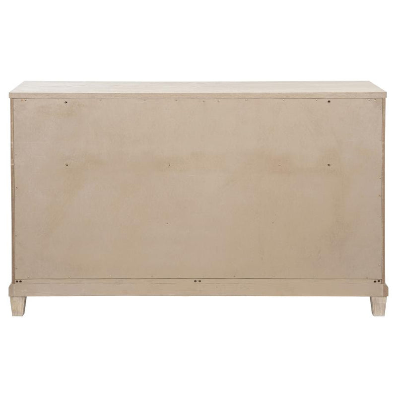 Pembroke 6-drawer Bedroom Dresser Cabinet Washed Oak-zoom-