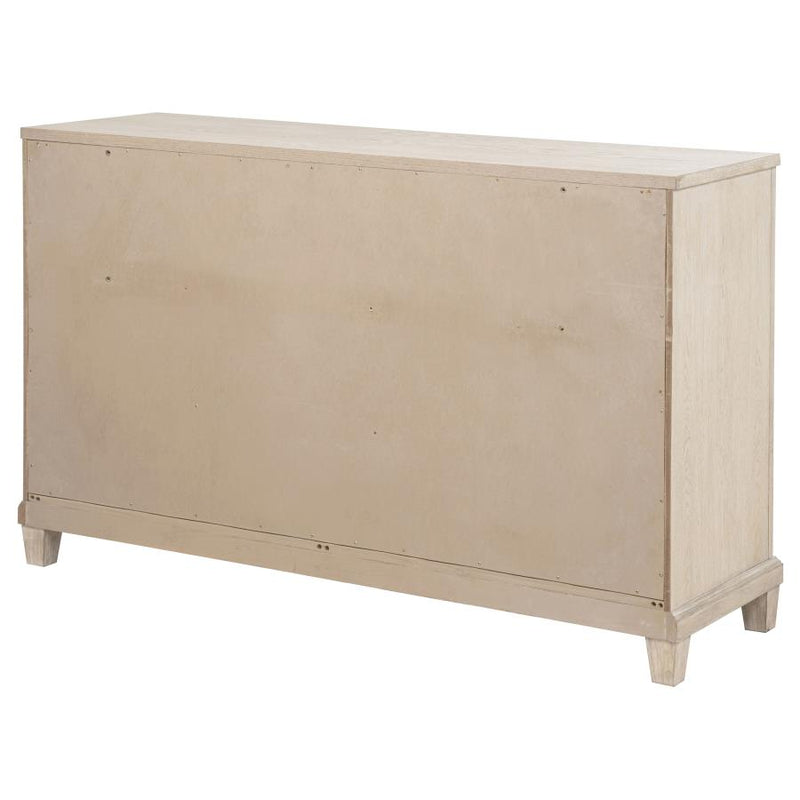 Pembroke 6-drawer Bedroom Dresser Cabinet Washed Oak-zoom-