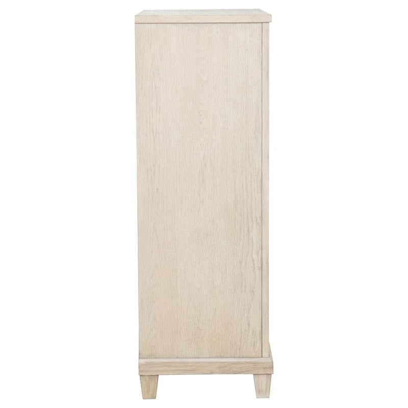 Pembroke 5-drawer Chest of Drawers Washed Oak-zoom-