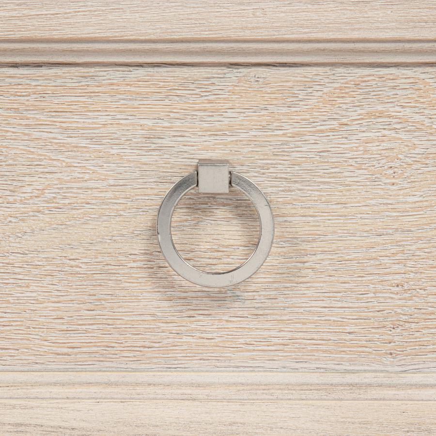 Pembroke 5-drawer Chest of Drawers Washed Oak-11
