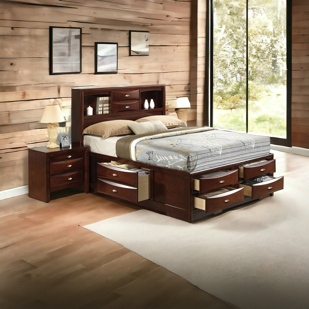 ACME Ireland Storage Bed – view 45 – Lusso Furniture Miami