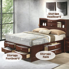 ACME Ireland Storage Bed – view 50 – Lusso Furniture Miami