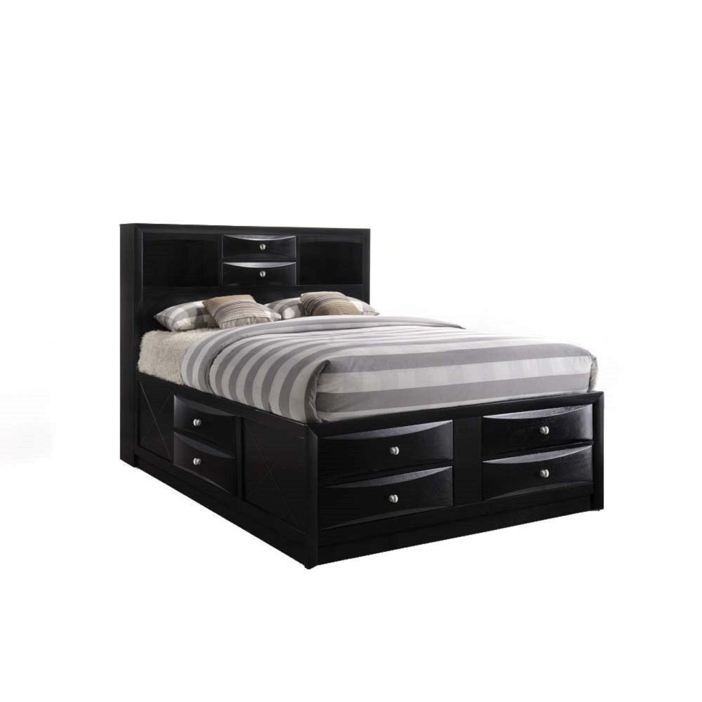 ACME Ireland Storage Bed – finish detail – Lusso Furniture Miami