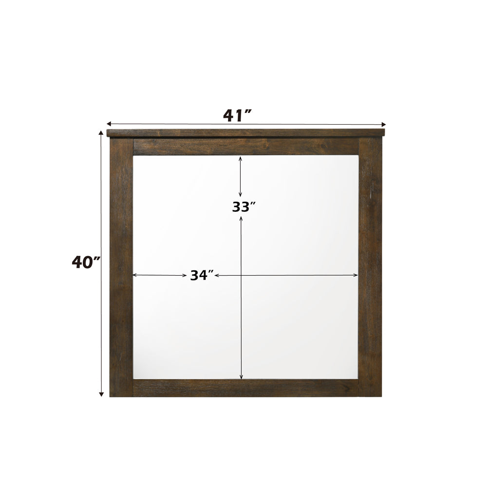 ACME Merrilee Mirror – detail – Lusso Furniture Miami