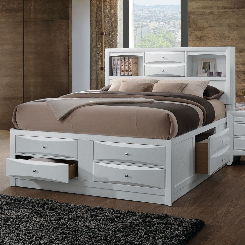 ACME Ireland Storage Bed – view 63 – Lusso Furniture Miami