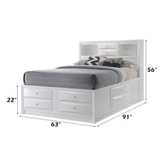 ACME Ireland Storage Bed – view 39 – Lusso Furniture Miami