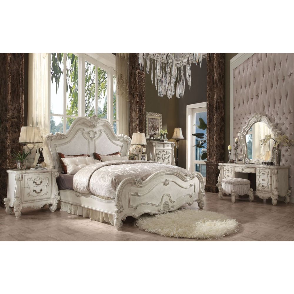 ACME Versailles Bed – side view – Lusso Furniture Miami