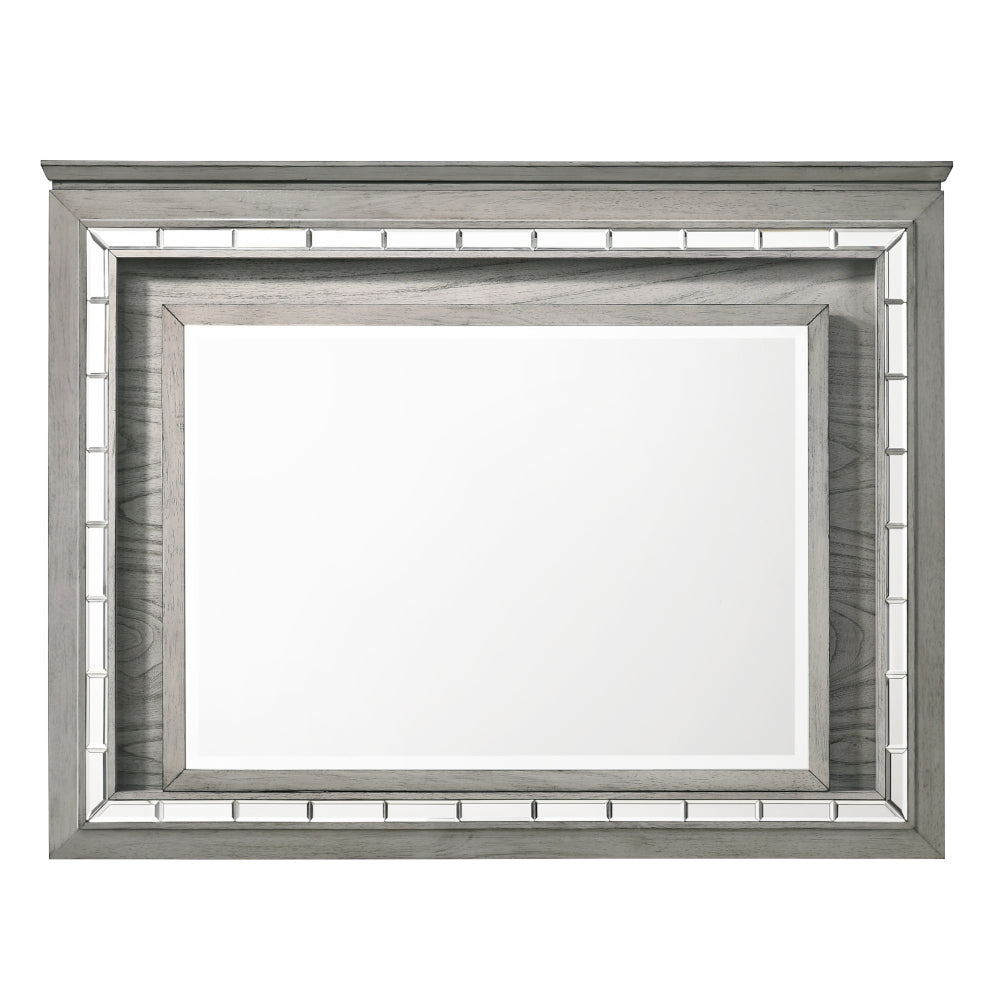 ACME Antares LED Mirror – side view – Lusso Furniture Miami