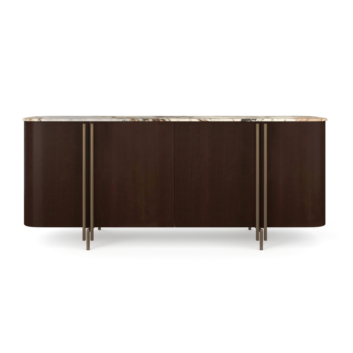 Caracole Vena Sideboard – front view – Lusso Furniture Miami