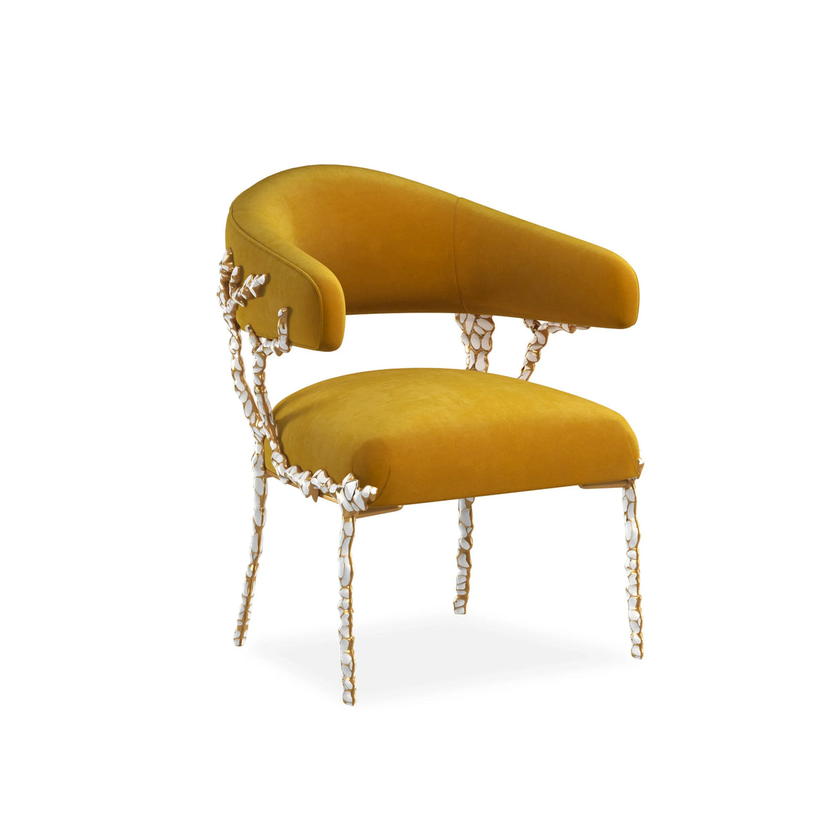Caracole Glimmer of Hope Chair – view 16 – Lusso Furniture Miami