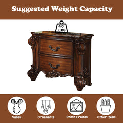 ACME Vendome Nightstand – view 14 – Lusso Furniture Miami