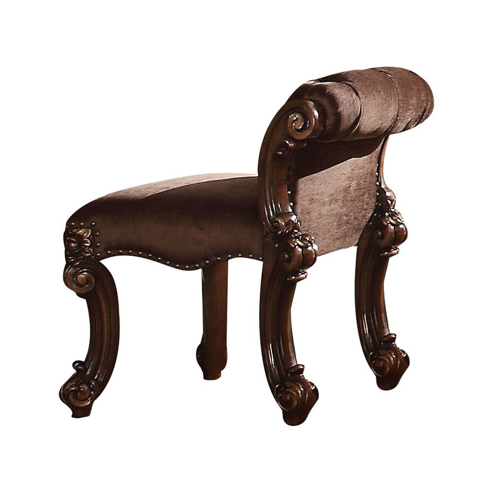 ACME Vendome Vanity Stool – view 11 – Lusso Furniture Miami