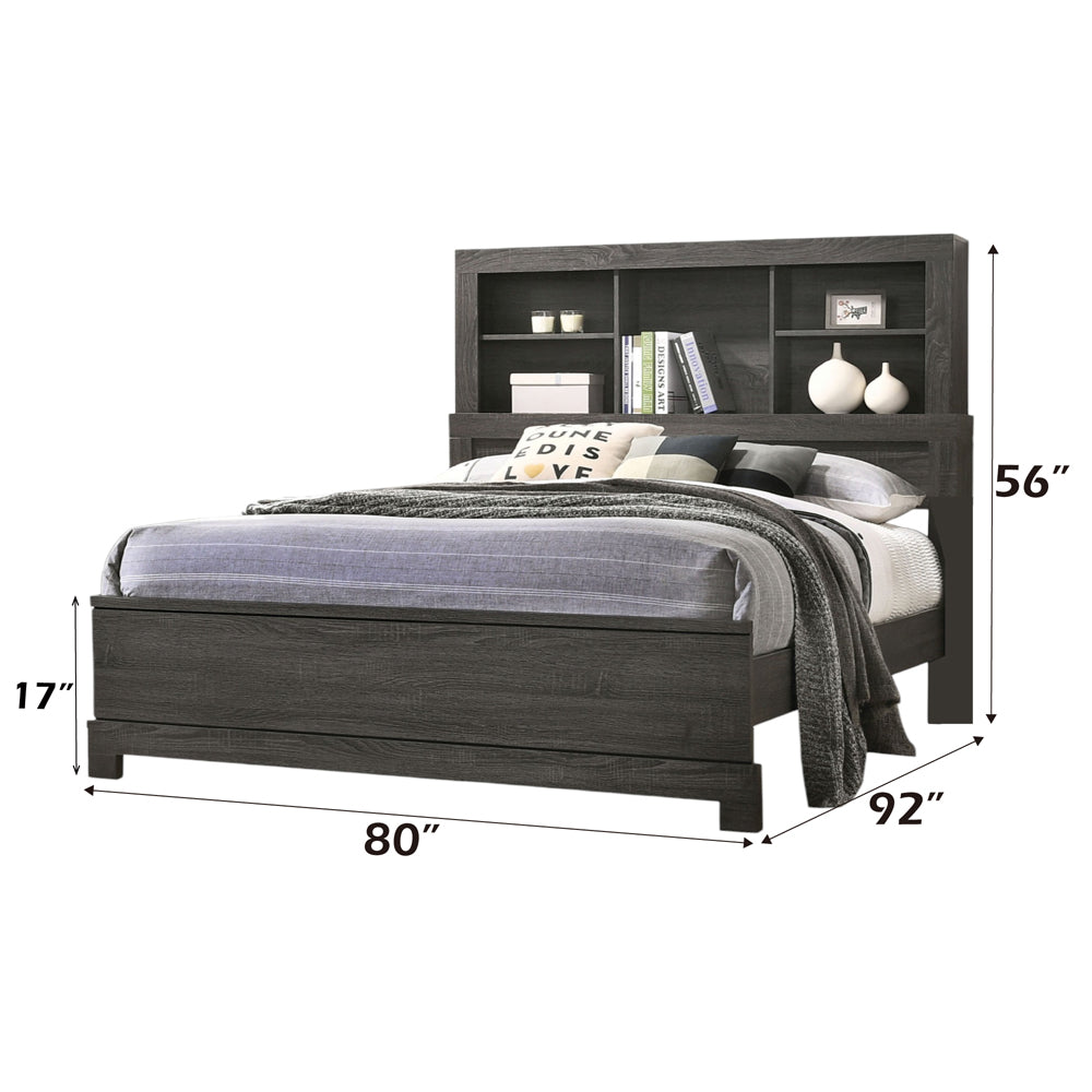 ACME Lantha Storage Bed – angle view – Lusso Furniture Miami