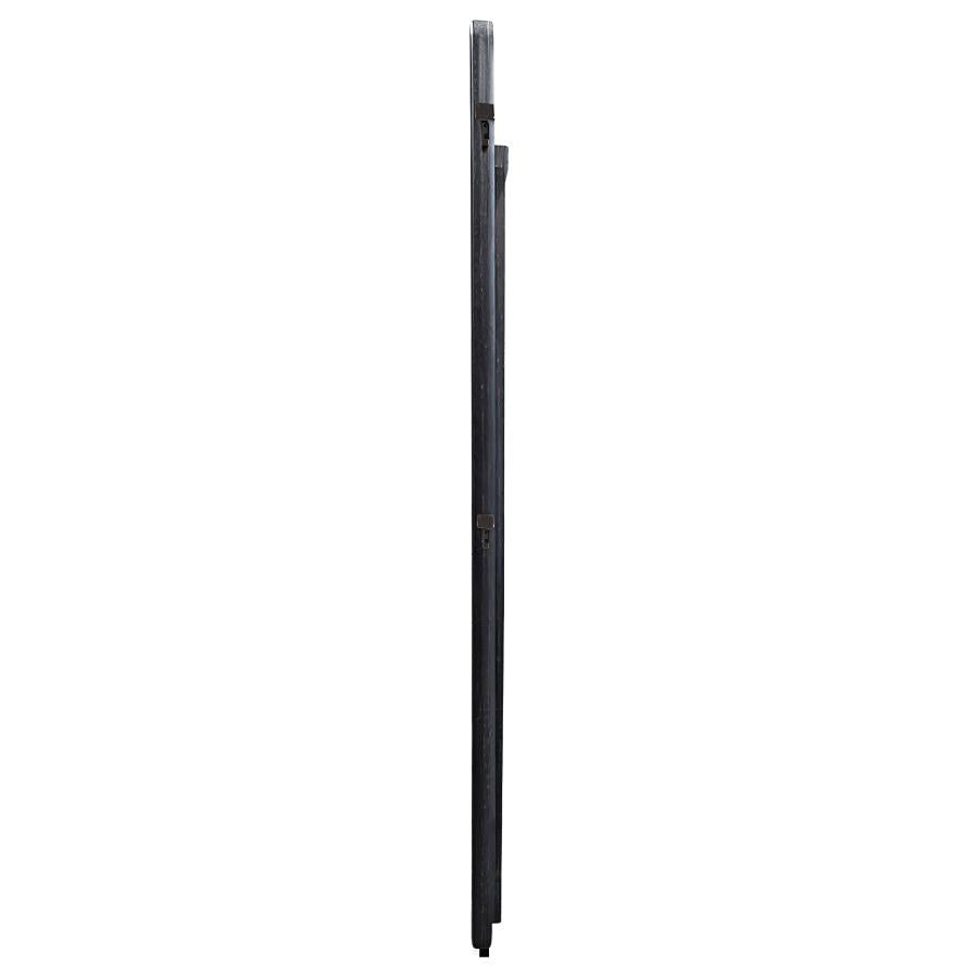 Leandro 76-inch Full Length Floor Mirror Burnished Black-5