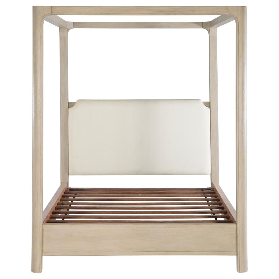Solano 85-inch Eastern King Canopy Bed Weathered Mango-zoom-3