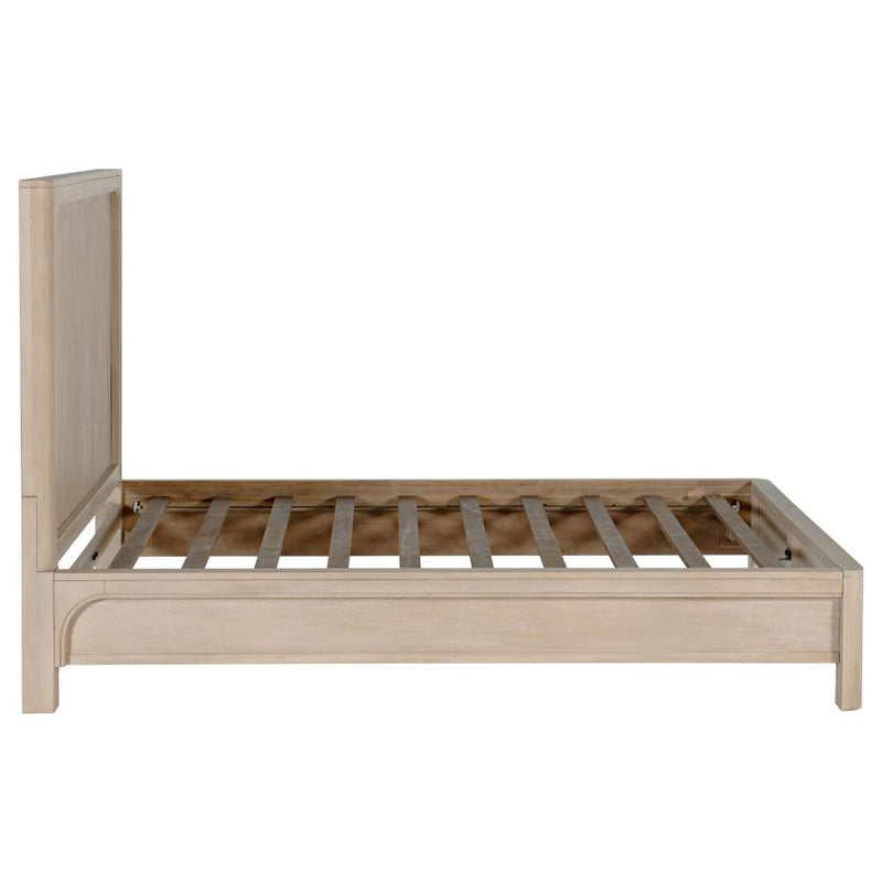 Solano 56-inch Eastern King Panel Bed Weathered Mango-zoom-