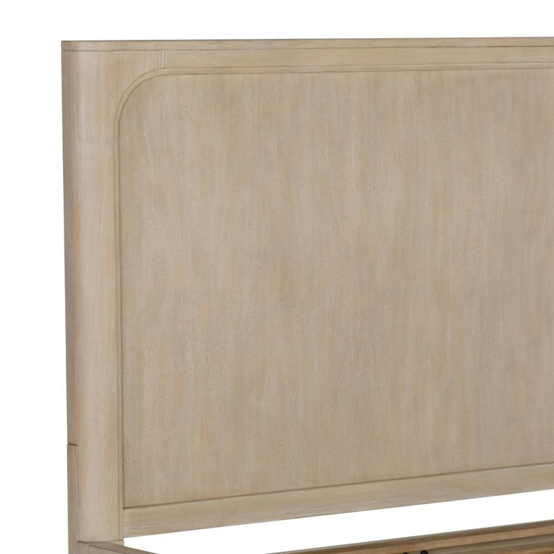 Solano 56-inch Eastern King Panel Bed Weathered Mango-zoom-