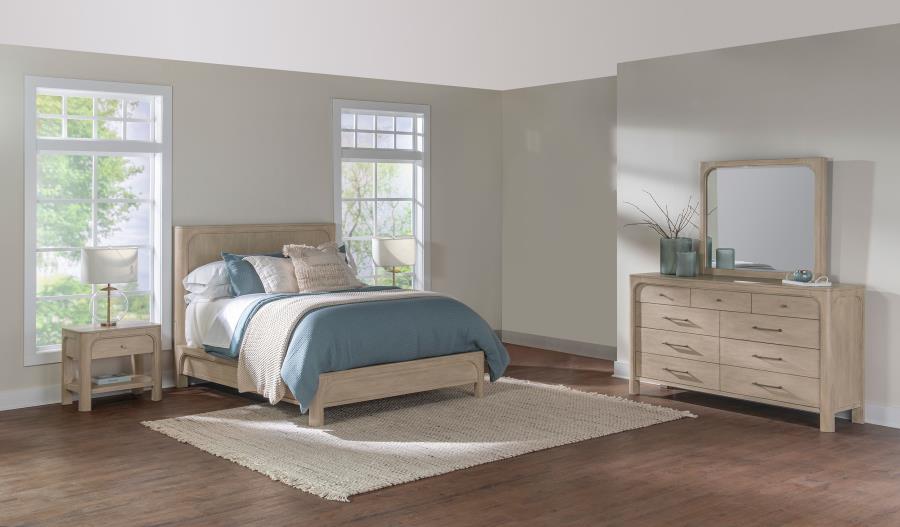 Solano 4-piece Queen Bedroom Set Weathered Mango-zoom-1