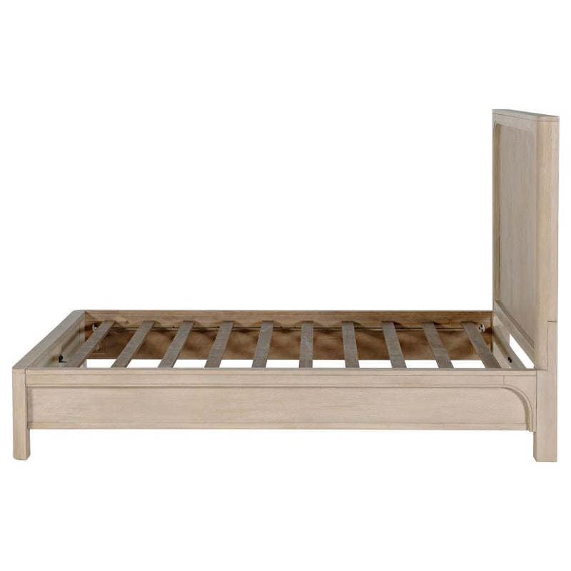 Solano 56-inch Queen Panel Bed Weathered Mango-zoom-