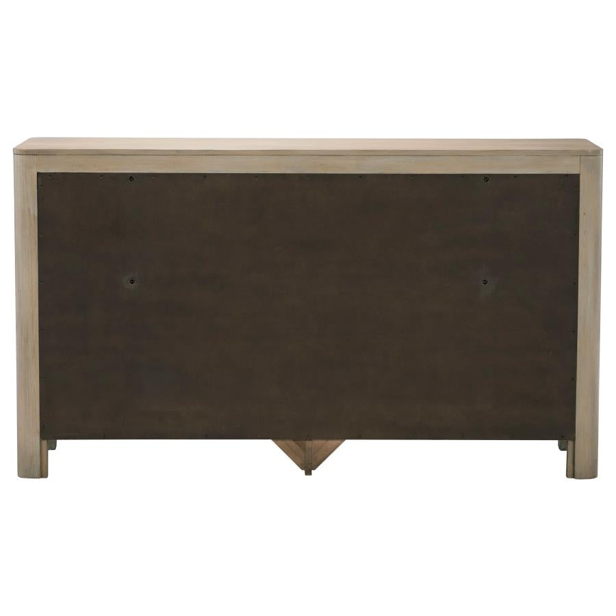 Solano 9-drawer Bedroom Dresser Cabinet Weathered Mango-zoom-5