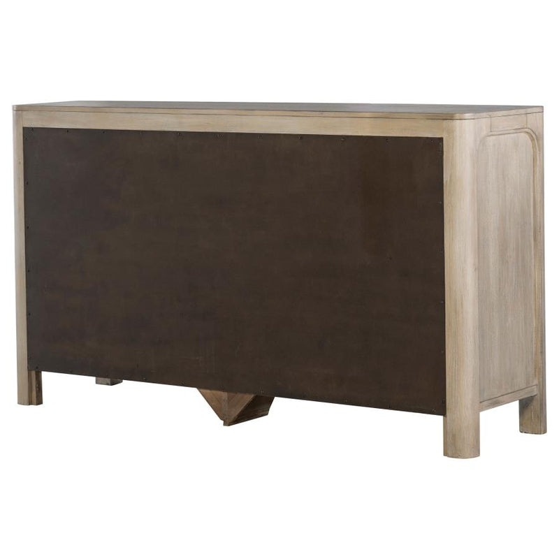 Solano 9-drawer Bedroom Dresser Cabinet Weathered Mango-zoom-