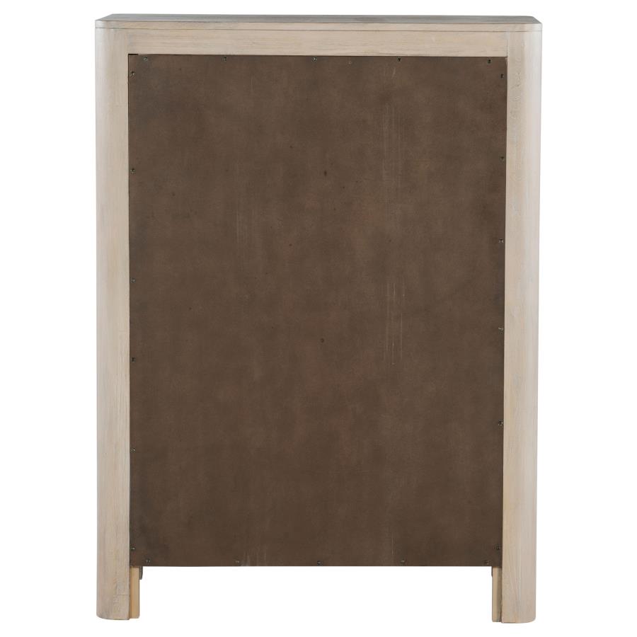 Solano 5-drawer Bedroom Chest of Drawers Weathered Mango-7