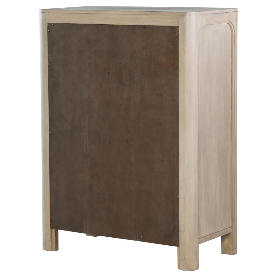Solano 5-drawer Bedroom Chest of Drawers Weathered Mango-zoom-8