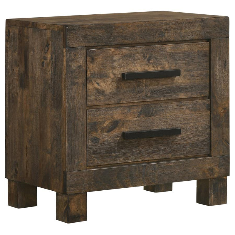 Woodmont 4-piece Eastern King Bedroom Set Golden Brown-zoom-