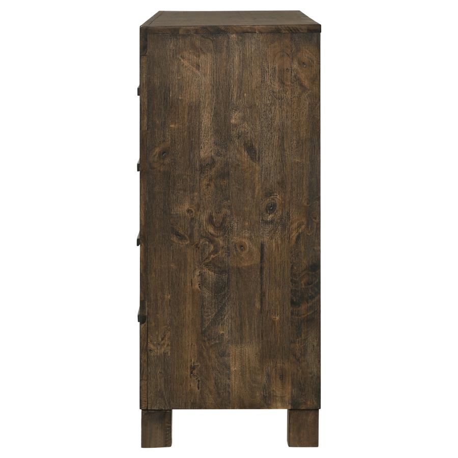 Woodmont 8-drawer Dresser Rustic Golden Brown-5