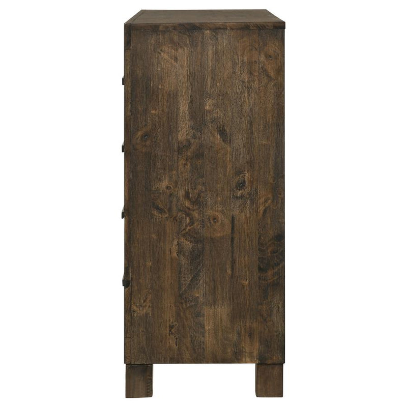 Woodmont 8-drawer Dresser Rustic Golden Brown-zoom-