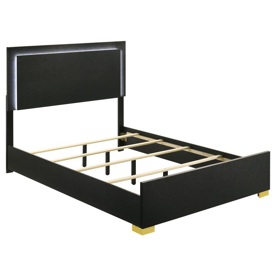 Marceline 4-piece Full Bedroom Set Black-3