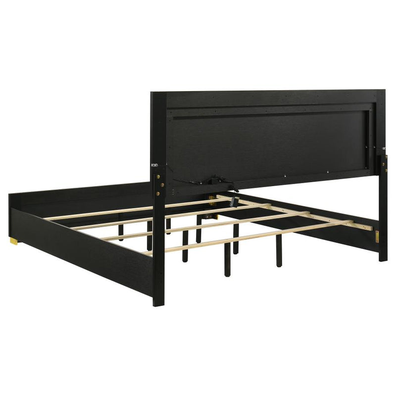 Marceline 4-piece Eastern King Bedroom Set Black-zoom-