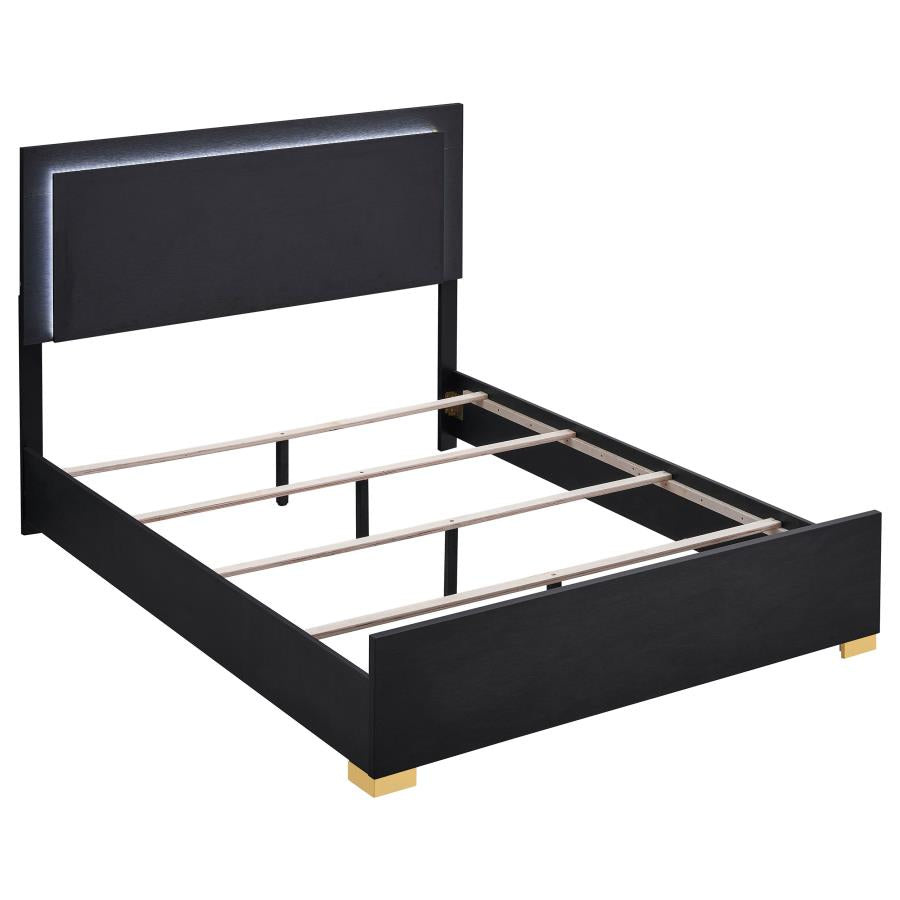 Marceline 5-piece Queen Bedroom Set Black-zoom-3